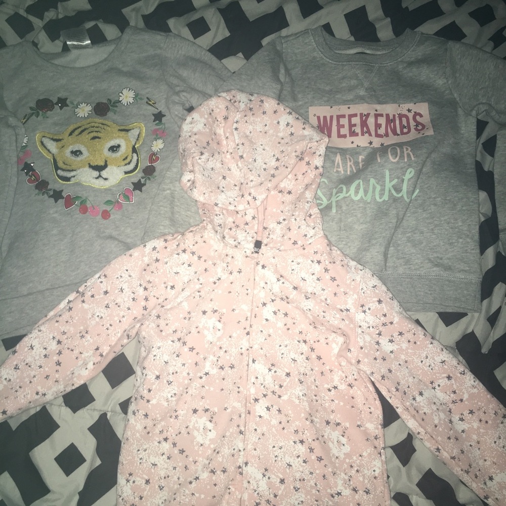 Girl Sweater and Jacket Bundle